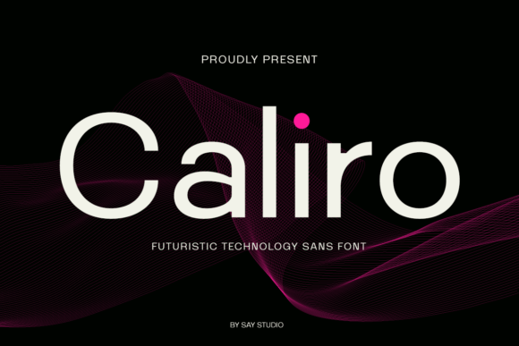 Calior: A Futuristic Sans Serif for Modern Design