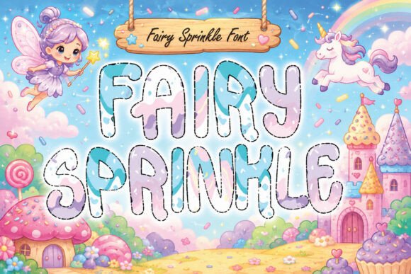 Create Whimsical Designs with Fairy Sprinkle Font