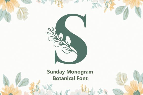 Discover Sunday Monogram: Your New Favorite Creative Font