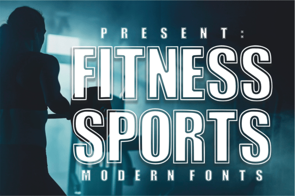 Fitness Sport: The Ultimate Bold Typeface for Athletic Design