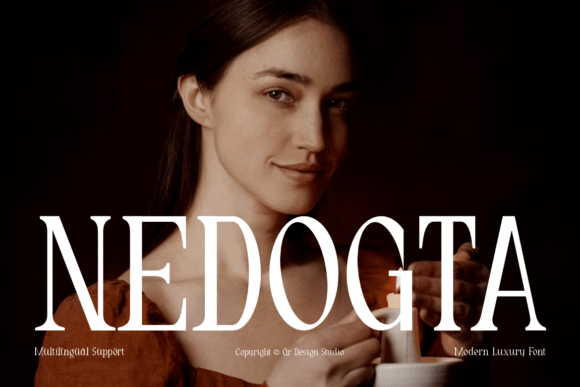 Nedogta: A Modern Serif for Luxury Branding
