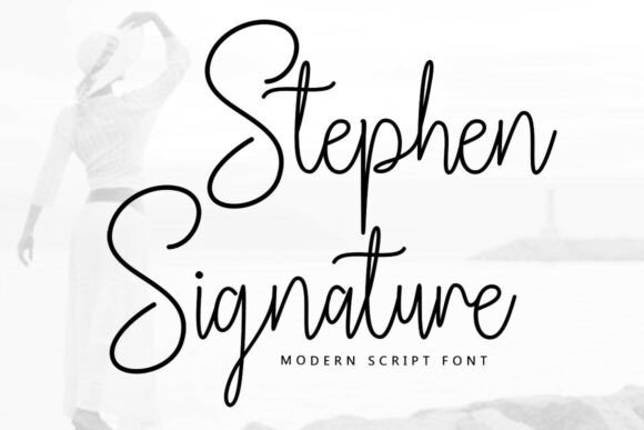 Stephen Signature: Effortless Chic in Modern Typography