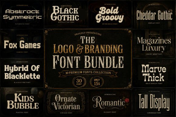The Logo & Branding: Your Ultimate Font Solution
