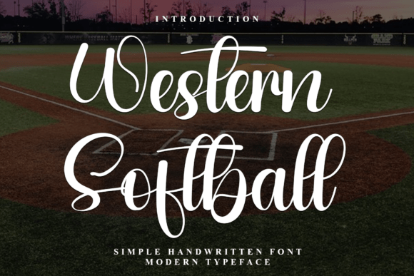 Western Softball: A Festive Typeface for Joyful Designs